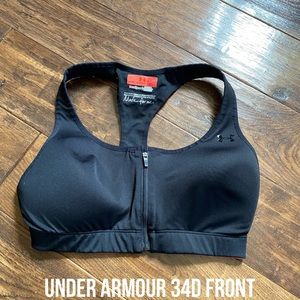 Under Armour Zip Front Bra